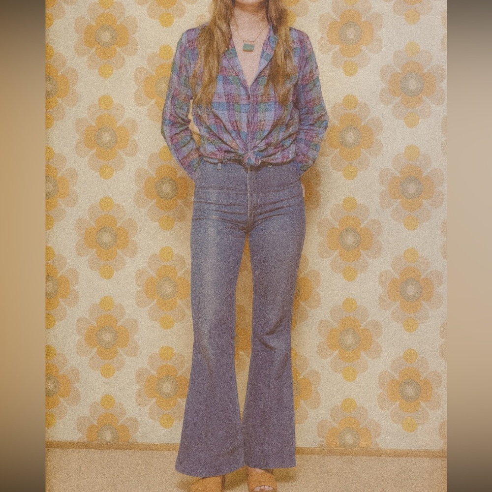 Vintage 70s button down shirt